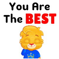 You Are The Best You Best Sticker