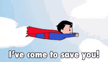 superman save fly rescue