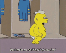 Simpsons Fat GIF - Simpsons Fat Chocolate GIFs