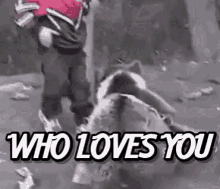 Who Loves You Funny Animals GIF - Who Loves You Funny Animals Kid GIFs