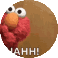 Elmo Muah Sticker - Elmo Muah Kiss Stickers