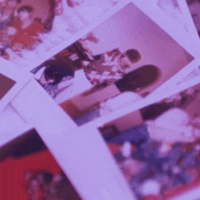 a bunch of pictures are stacked on top of each other including one of a man and a woman