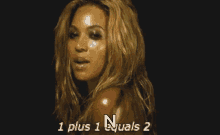 Beyonce 1plus1equals2 GIF - Beyonce 1plus1equals2 Math GIFs