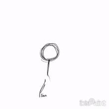 a drawing of a person with the name nea written on the bottom