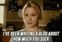 Blogging About You GIF - Ive Been Writing Right Kind Of Wrong Trailer GIFs