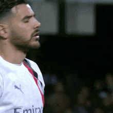 Theo Hernandez Sigh GIF - Theo Hernandez Sigh Disappointed GIFs