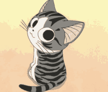 Cat Anime GIF - Cat Anime Looking GIFs