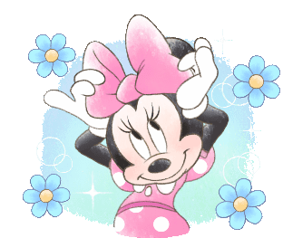 Minnie I Feel Pretty Sticker - Minnie I Feel Pretty Bow Stickers