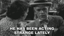 He Has Been Acting Strange Lately Dr Ernest Sovac GIF - He Has Been Acting Strange Lately Dr Ernest Sovac Black Friday GIFs
