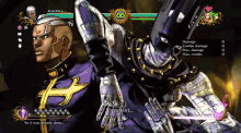 a screenshot of a video game shows a character named excellent