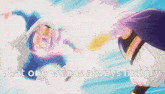 a cartoon character with the words that one who is always hungry below him