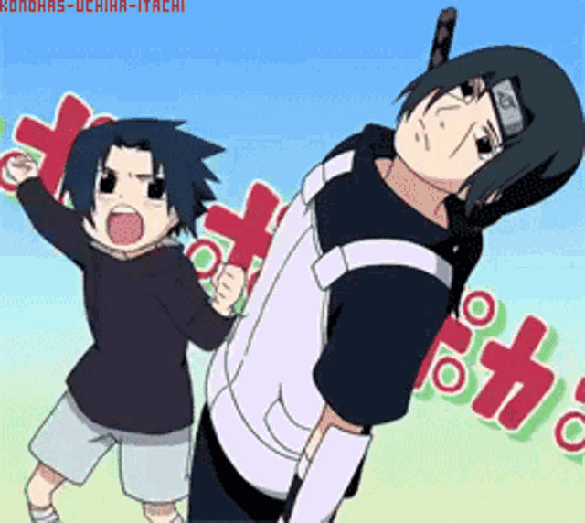 Naruto Sasuke GIF - Naruto Sasuke Fofo - Discover & Share GIFs