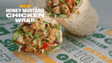 Subway Honey Mustard Chicken Wrap GIF