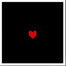 a picture of a cage with bones and a heart in the middle .