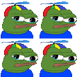 Helicopter Pepe The Frog Sticker - Helicopter Pepe The Frog Stickers