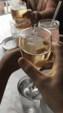 Cheers Wine GIF - Cheers Wine Friends GIFs
