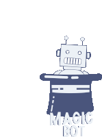 Magic Bot Magic Sticker - Magic Bot Magic Bot Stickers