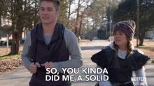 So You Kinda Did Me A Solid You Did Me A Favor GIF