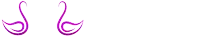 a purple and white logo with a heart and the word s.c.