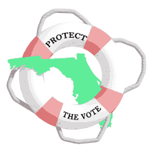 florida loves the freedom to vote how we choose protect the vote lifesaver life raft vrl