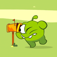 Taking A Look Om Nom GIF - Taking A Look Om Nom Cut The Rope GIFs