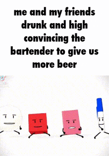Blocky Beer GIF - Blocky Beer Bfdi GIFs