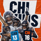 Chicago Bears (16) Vs. Carolina Panthers (13) Post Game GIF - Nfl National Football League Football League GIFs