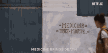 Medicine Brings Death Graffiti GIF - Medicine Brings Death Graffiti Healthcare GIFs