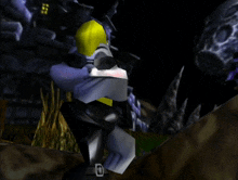 a cartoon character with a belt around his waist and a buckle on his belt