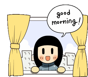 Good Morning Smile Sticker - Good Morning Smile Cute Stickers