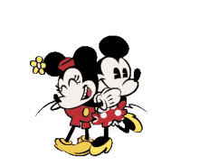 mickey mouse minnie love