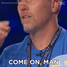 Come On Man Mr Klein GIF - Come On Man Mr Klein Family Feud Canada GIFs