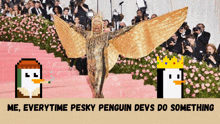 Penguin Pesky GIF - Penguin Pengu Pesky GIFs