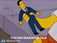 The Simpsons You Are Hearing Me Talk GIF - The Simpsons You Are Hearing Me Talk Doll GIFs