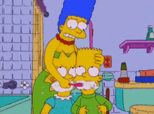 Lavando Dientes De Simpsons GIF