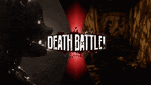 a video game called death battle is being played on a computer