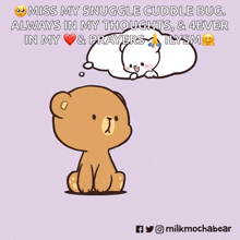Milk And Mocha Heart GIF - Milk And Mocha Heart Thinking Of You GIFs