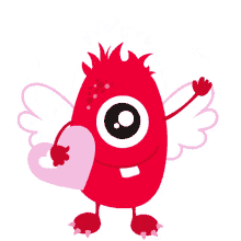 valentines day valentine monster cute love you flyred