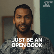 Just Be An Open Book Eric GIF - Just Be An Open Book Eric Vas Saranga GIFs