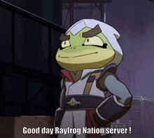Laserhawk Rayfrog Nation GIF - Laserhawk Rayfrog Nation Bullfrog GIFs