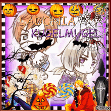 Hetalia Halloween GIF