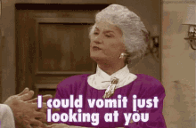 Vomit Dorothy GIF - Vomit Dorothy Golden Girls GIFs