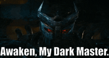 Transformers Scourge GIF - Transformers Scourge Awaken My Dark Master GIFs