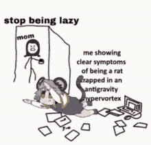 Rat Being Lazy GIF - Rat Being Lazy Antigravity Hypervortex GIFs