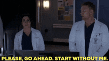 Greys Anatomy Amelia Shepherd GIF - Greys Anatomy Amelia Shepherd Please Go Ahead GIFs