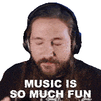 Music Is So Much Fun Become The Knight Sticker