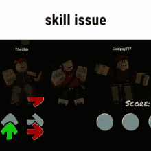 Skill Issue Funky Friday GIF - Skill Issue Funky Friday Roblox GIFs