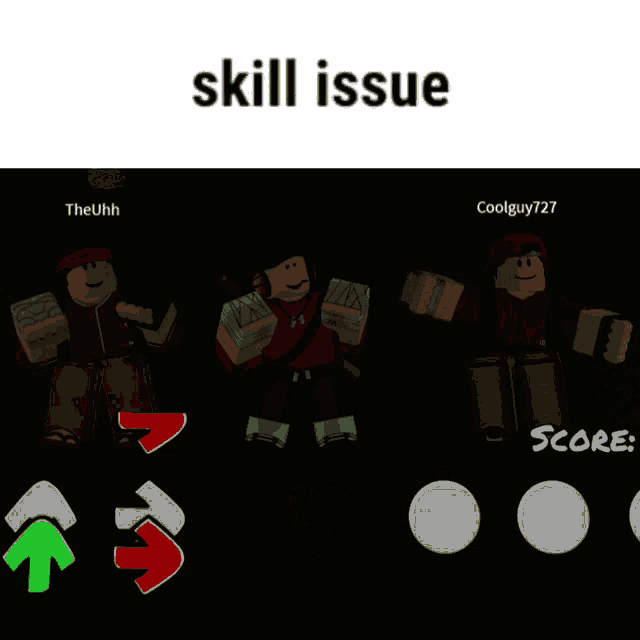 Skill Issue Roblox Drip, Skill Issue / Simply a Difference in Skill