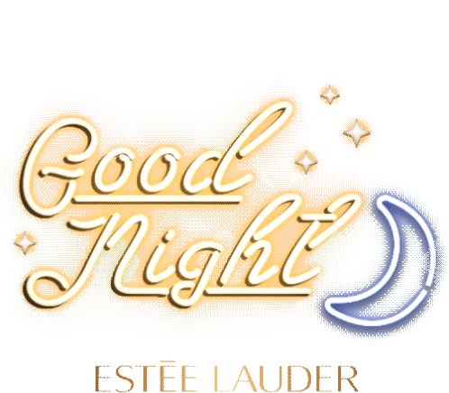 Estee Lauder Good Night Sticker - Estee Lauder Good Night Moon Stickers