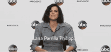 Lana Parrilla Flying Kiss GIF - Lana Parrilla Flying Kiss Blow Kiss GIFs